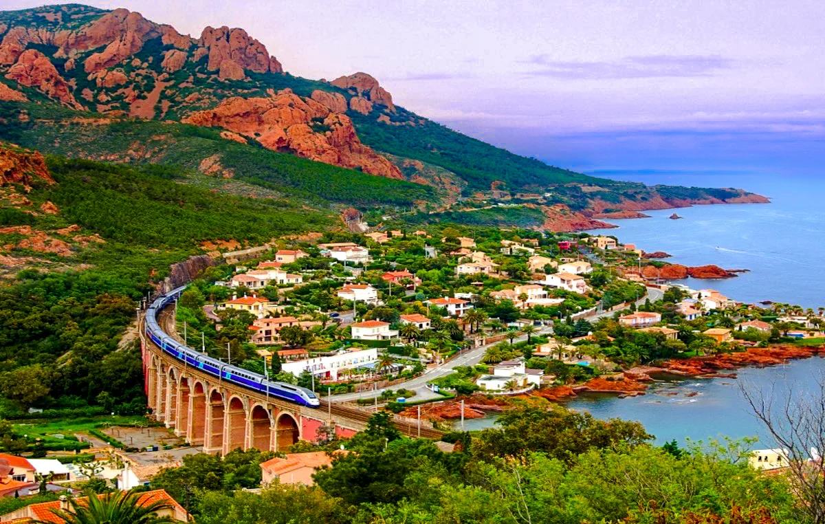 Zuid-Frankrijk-treinreis